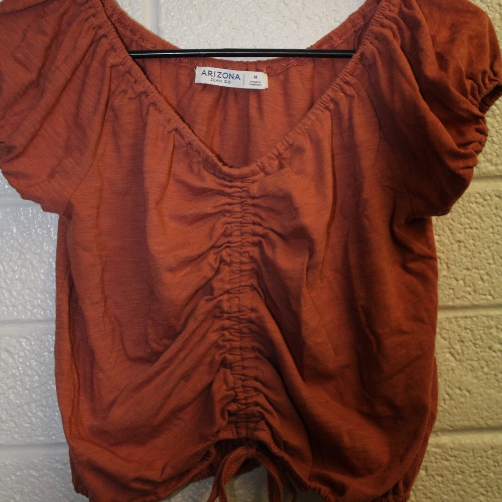 Arizona Jean Co Cropped Top Size M